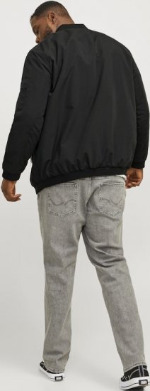 Jack & Jones RUSH Bomber Jacket Black - Jakker - Store jakker - 2XL-12XL