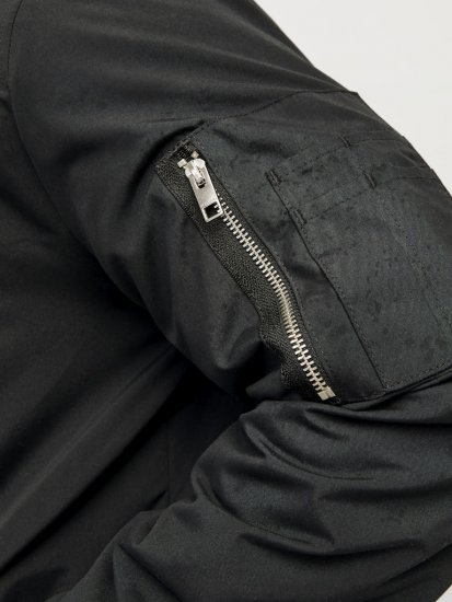 Jack & Jones RUSH Bomber Jacket Black - Jakker - Store jakker - 2XL-12XL