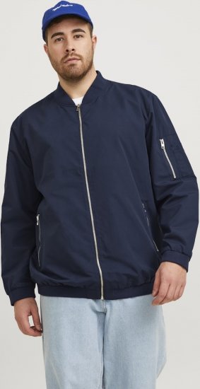 Jack & Jones RUSH Bomber Jacket Navy Blazer - Jakker - Store jakker - 2XL-12XL