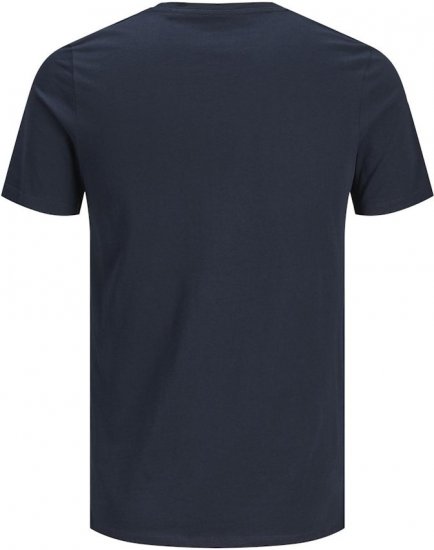 Jack & Jones CORP Logo T-Shirt Navy Blazer - T-skjorter - Store T-skjorter - 2XL-14XL