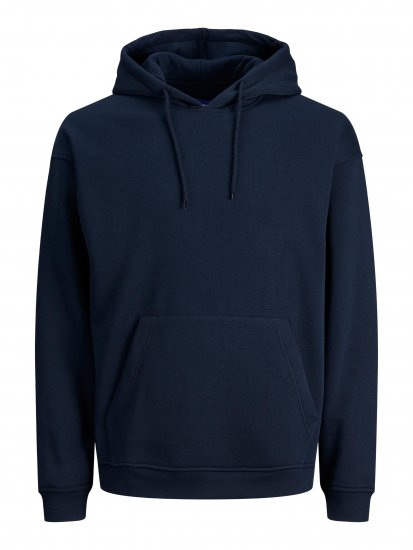 Jack & Jones JORBRINK Hoodie Navy - Gensere og hettegensere - Store hettegensere - 2XL-14XL