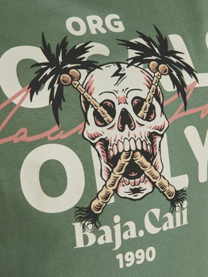Jack & Jones Summerskull T-Shirt Sea Spray - T-skjorter - Store T-skjorter - 2XL-14XL