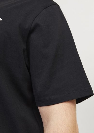 Jack & Jones Corp Logo Crew Neck T-Shirt Black - T-skjorter - Store T-skjorter - 2XL-14XL
