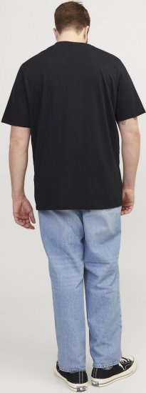 Jack & Jones Corp Logo Crew Neck T-Shirt Black - T-skjorter - Store T-skjorter - 2XL-14XL