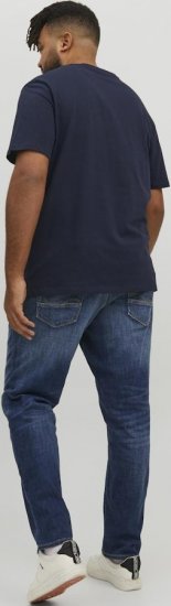 Jack & Jones CORP Logo T-Shirt Navy/PLAY 4 - T-skjorter - Store T-skjorter - 2XL-14XL