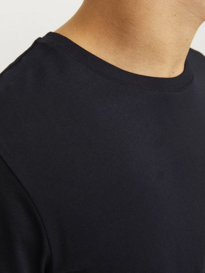 Jack & Jones CORP Logo T-Shirt Black w Small Black Print - T-skjorter - Store T-skjorter - 2XL-14XL