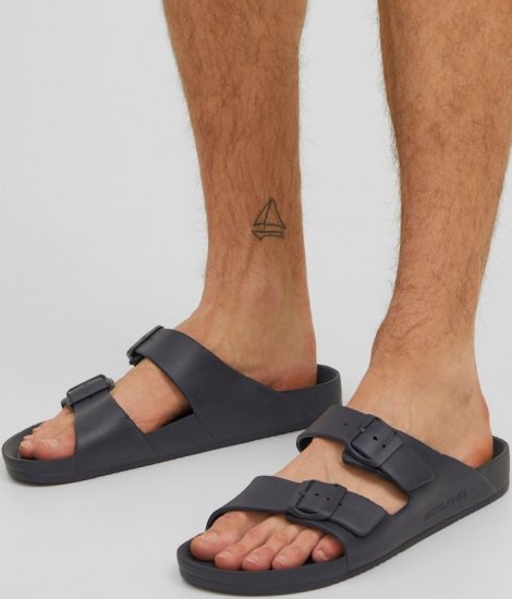 Jack & Jones Croxton Moulded Sandals Black - Herresko 40-52 - 