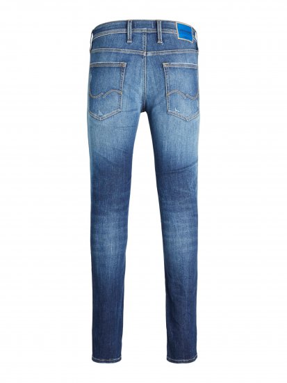 Jack & Jones JJIGLENN JJSEAL Blue Denim Jeans - Jeans og bukser - Store Bukser og Store Jeans
