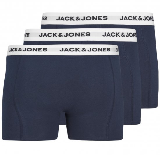 Jack & Jones JACBASIC Boxers 3-pack Navy - Undertøy & badetøy - Undertøy store størrelser 