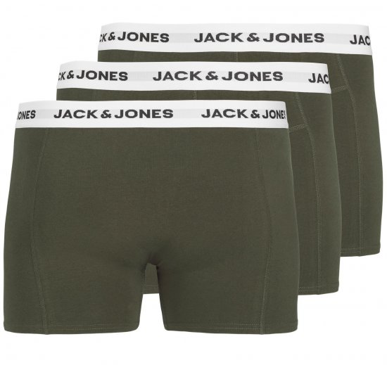 Jack & Jones JACBASIC Boxers 3-pack Green - Undertøy & Badetøy - Undertøy store størrelser - 2XL-8XL