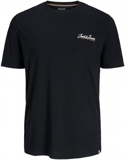 Jack & Jones JORPAUL TONS TEE Black - T-skjorter - Store T-skjorter - 2XL-14XL