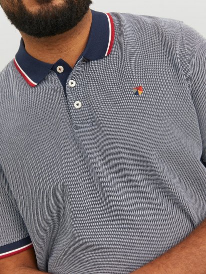 Jack & Jones JPRWINBLU Poloshirt Mood Indigo - Polo- & piqueskjorter - Poloskjorte i store størrelser - 2XL-8XL