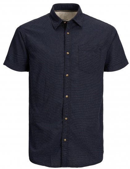 Jack & Jones JORABEL Casual Shirt Navy - Skjorter - Store skjorter - 2XL-8XL