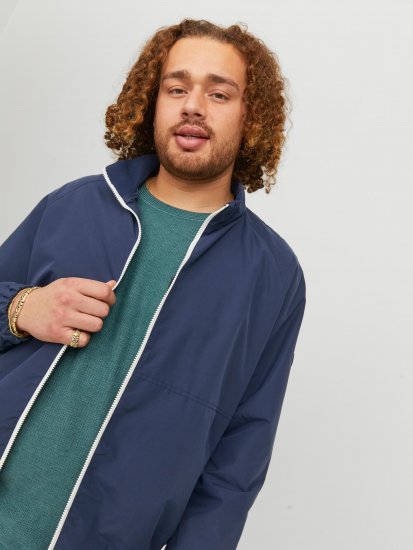 Jack & Jones JORLUKE Light Bomber Jacket Navy - Jakker - Store jakker - 2XL-12XL