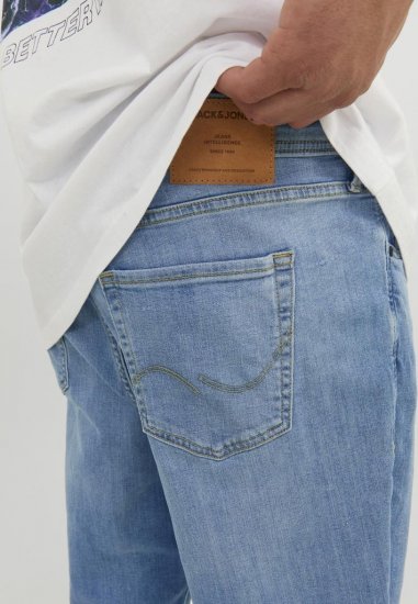 Jack & Jones MIKE ORIGINAL AM 783 Jeans Blue Denim - Jeans og bukser - Store Bukser og Store Jeans