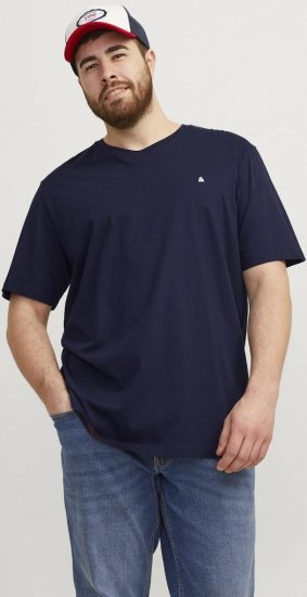 Jack & Jones PAULOS T-Shirt Navy Blazer - T-skjorter - Store T-skjorter - 2XL-14XL
