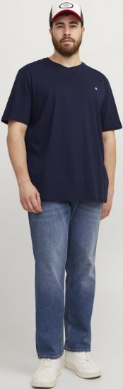 Jack & Jones PAULOS T-Shirt Navy Blazer - T-skjorter - Store T-skjorter - 2XL-14XL