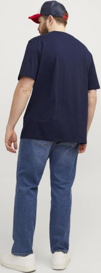 Jack & Jones PAULOS T-Shirt Navy Blazer - T-skjorter - Store T-skjorter - 2XL-14XL