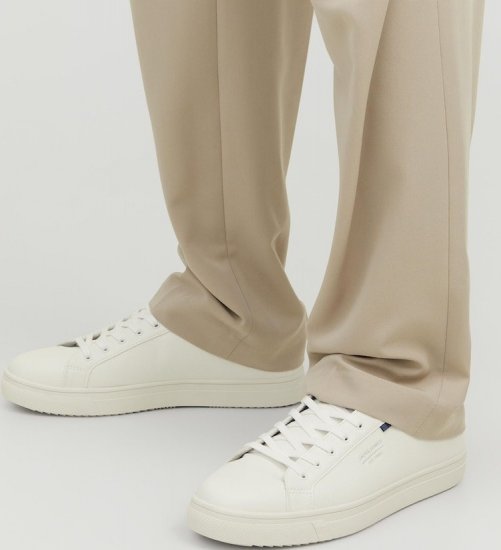 Jack & Jones Bale Sneakers Bright White - Herresko 40-52 - Herresko i store størrelser