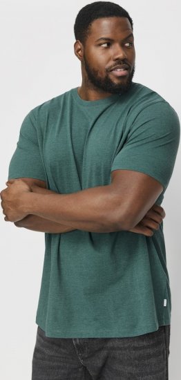 Jack & Jones ORGANIC T-Shirt Green/Melange - T-skjorter - Store T-skjorter - 2XL-14XL