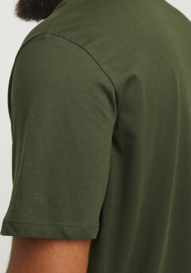 Jack & Jones JJELOGO O-Neck T-Shirt Kombu Green - T-skjorter - Store T-skjorter - 2XL-14XL