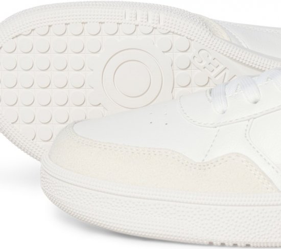 Jack & Jones Bounce Sneakers White/Navy BLAZE - Herresko 40-52 - Herresko i store størrelser