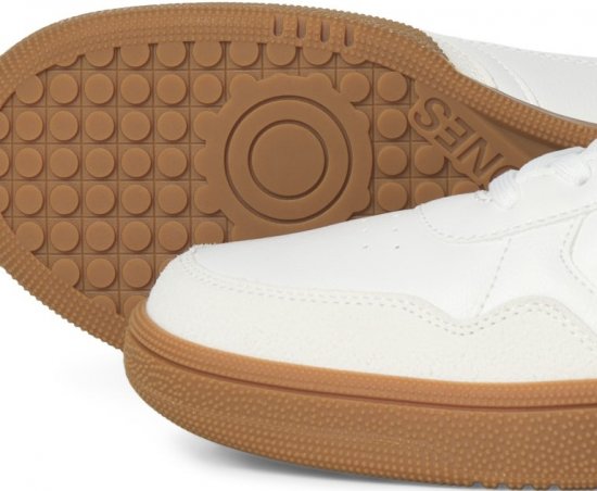 Jack & Jones Bounce Sneakers White/Verdant Green - Herresko 40-52 - Herresko i store størrelser