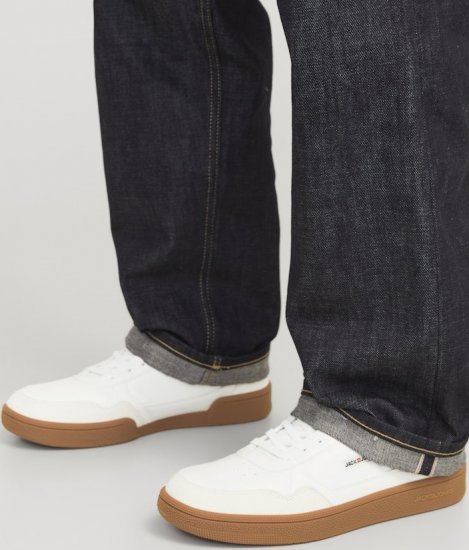 Jack & Jones Bounce Sneakers White/Verdant Green - Herresko 40-52 - Herresko i store størrelser