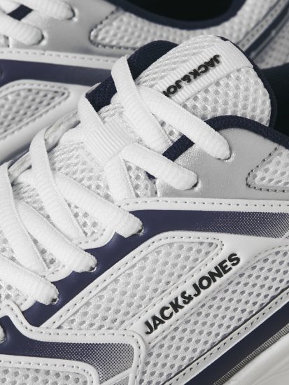 Jack & Jones Tokyo Sneakers White/MEDIEVAL B - Herresko 40-52 - 
