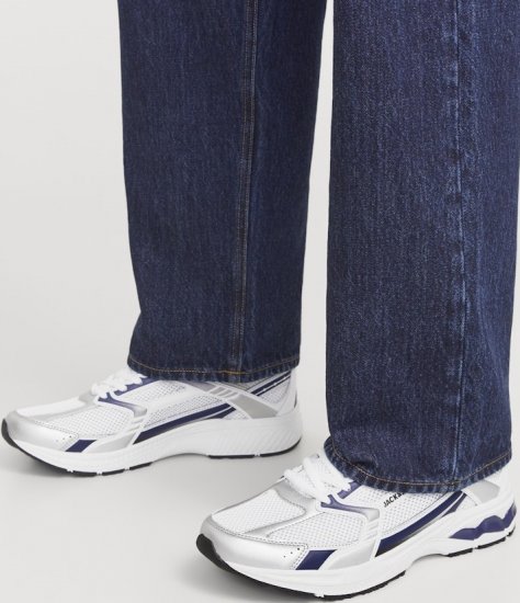 Jack & Jones Tokyo Sneakers White/MEDIEVAL B - Herresko 40-52 - 