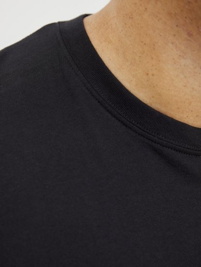 Jack & Jones Tarmac Branding Crew Neck T-Shirt Black - T-skjorter - Store T-skjorter - 2XL-14XL