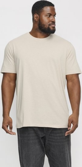 Jack & Jones ORGANIC T-Shirt Grey/Melange - T-skjorter - Store T-skjorter - 2XL-14XL