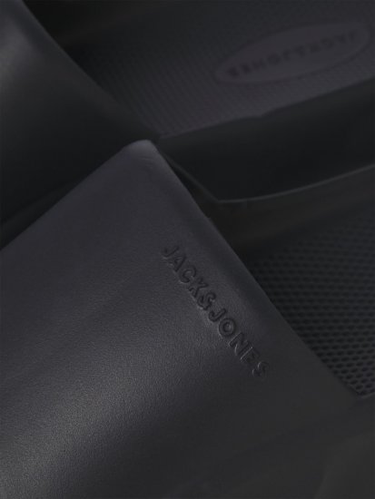 Jack & Jones Status Moulded Slippers Black - Herresko 40-52 - Herresko i store størrelser