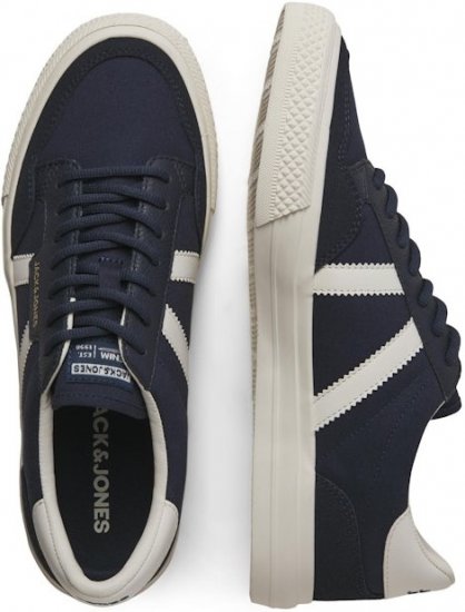 Jack & Jones Morden Canvas Special Sneakers Navy Blazer/MarshM - Herresko 40-52 - 