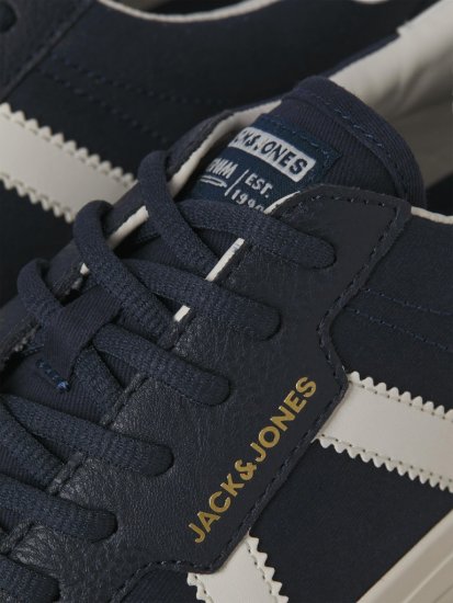 Jack & Jones Morden Canvas Special Sneakers Navy Blazer/MarshM - Herresko 40-52 - 