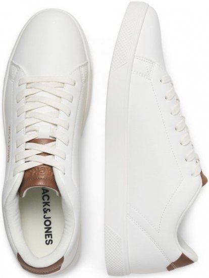 Jack & Jones Bosley Sneakers White - Herresko 40-52 - Herresko i store størrelser