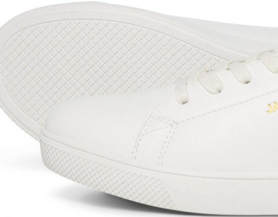 Jack & Jones Bosley Sneakers White - Herresko 40-52 - Herresko i store størrelser