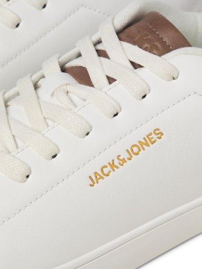 Jack & Jones Bosley Sneakers White - Herresko 40-52 - Herresko i store størrelser