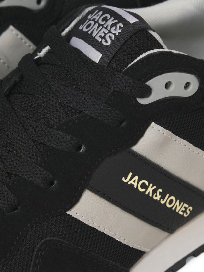 Jack & Jones Stellar Mesh Sneakers Black - Herresko 40-52 - Herresko i store størrelser