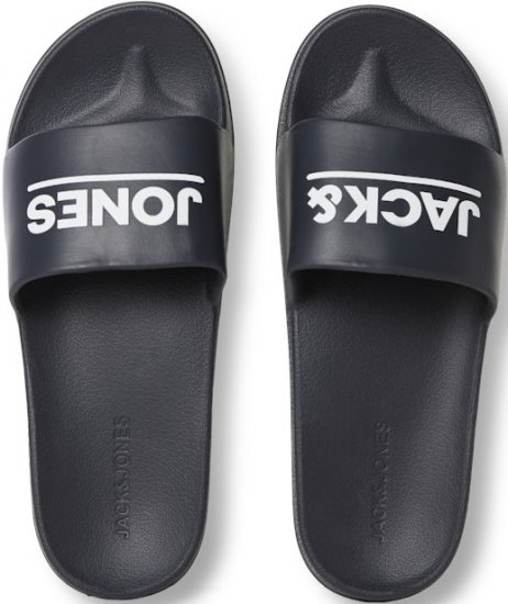 Jack & Jones Wollie Slippers Black - Herresko 40-52 - 