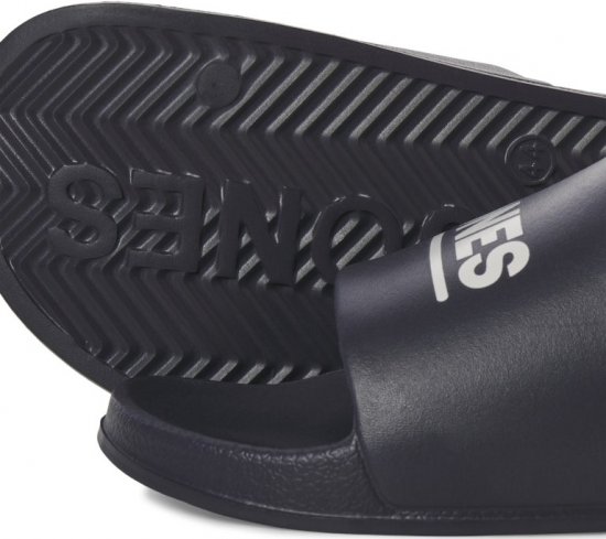 Jack & Jones Wollie Slippers Navy Blazer - Herresko 40-52 - Herresko i store størrelser