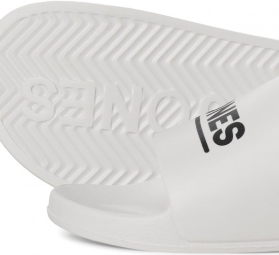 Jack & Jones Wollie Slippers White - Herresko 40-52 - 