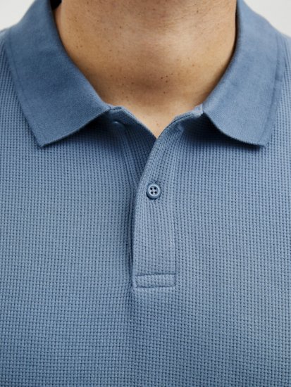 Jack & Jones AUSTIN CLASSIC Polo Blue - Polo- & piqueskjorter - Poloskjorte i store størrelser - 2XL-8XL