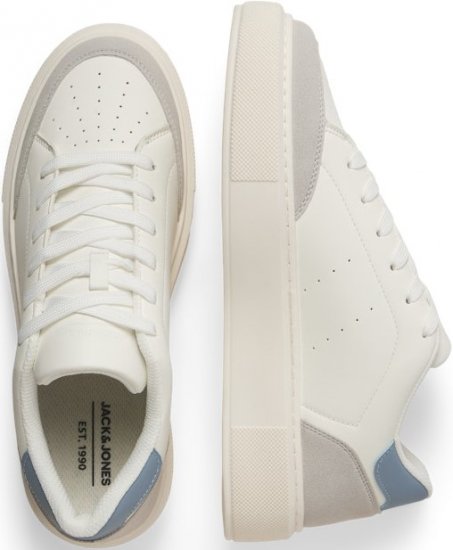Jack & Jones Waspire Court Sneakers White - Herresko 40-52 - Herresko i store størrelser