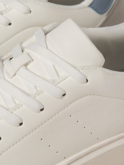 Jack & Jones Waspire Court Sneakers White - Herresko 40-52 - Herresko i store størrelser