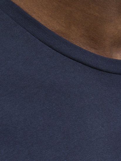 Jack & Jones Jaxon Crew Neck T-Shirt Sky Captain - T-skjorter - Store T-skjorter - 2XL-14XL