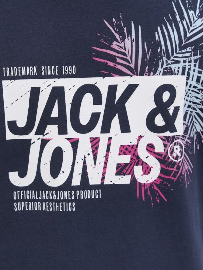  Jack & Jones Jaxon Crew Neck T-Shirt Sky Captain - T-skjorter - Store T-skjorter - 2XL-14XL