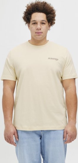 Jack & Jones Boston Photo Crew Neck T-Shirt Antique White - T-skjorter - Store T-skjorter - 2XL-14XL