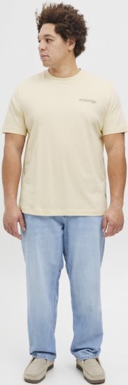 Jack & Jones Boston Photo Crew Neck T-Shirt Antique White - T-skjorter - Store T-skjorter - 2XL-14XL