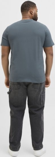 Jack & Jones Anatomy Skull Crew Neck T-Shirt Grey - T-skjorter - Store T-skjorter - 2XL-14XL